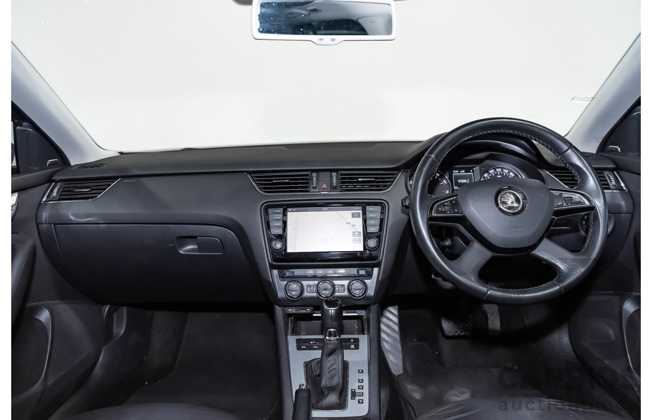 6/2015 Skoda Octavia 103 TSI Elegance NE MY15 4d Wagon Metallic Grey Turbo 1.4L