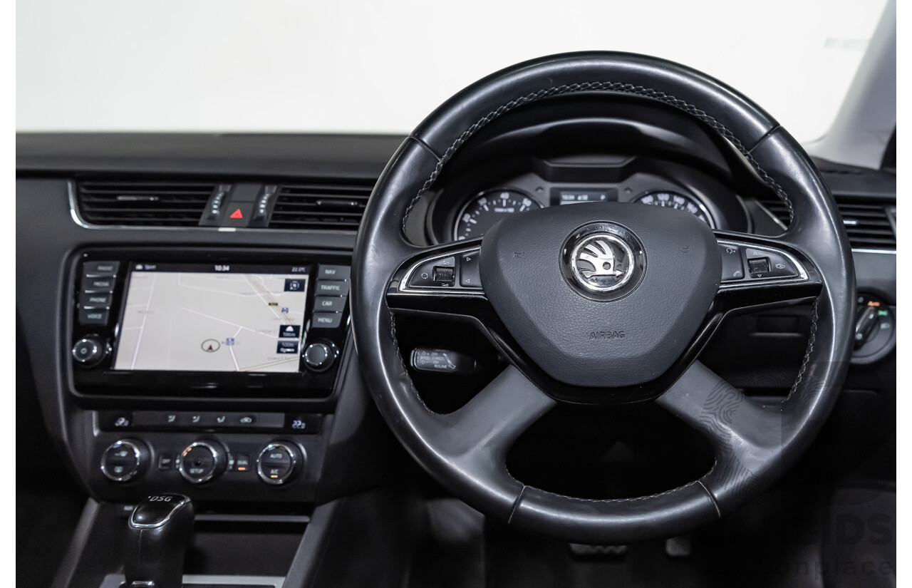 6/2015 Skoda Octavia 103 TSI Elegance NE MY15 4d Wagon Metallic Grey Turbo 1.4L