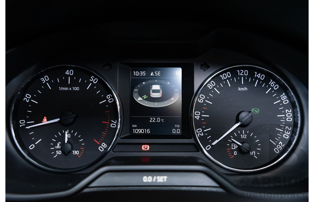 6/2015 Skoda Octavia 103 TSI Elegance NE MY15 4d Wagon Metallic Grey Turbo 1.4L