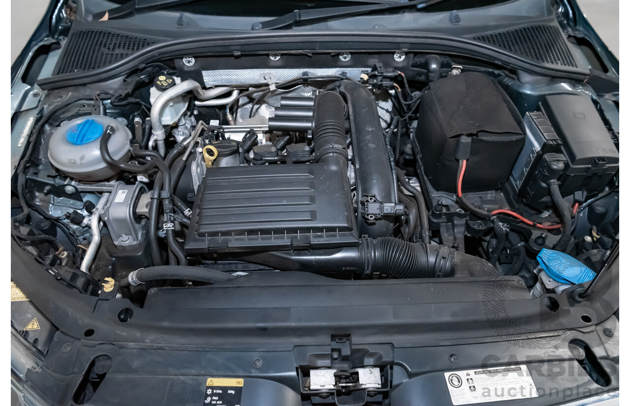 6/2015 Skoda Octavia 103 TSI Elegance NE MY15 4d Wagon Metallic Grey Turbo 1.4L