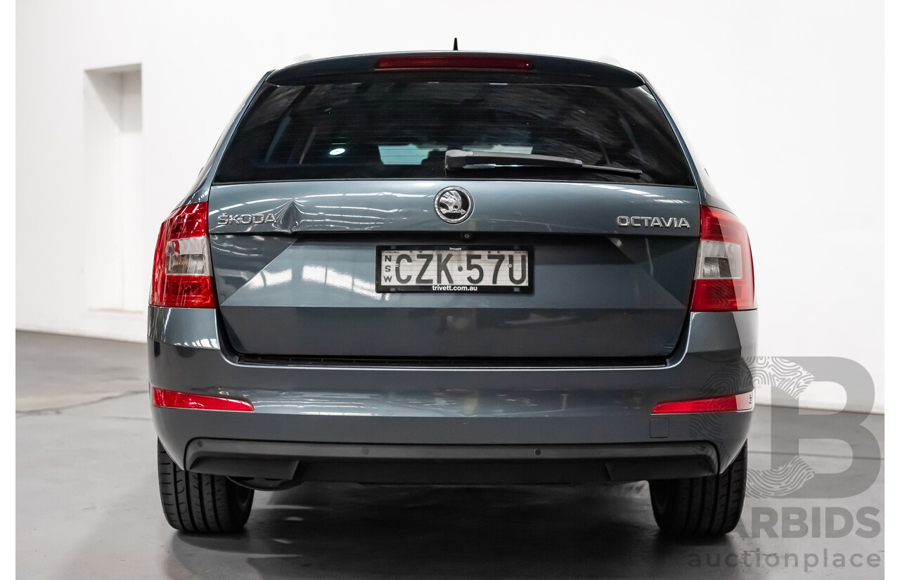 6/2015 Skoda Octavia 103 TSI Elegance NE MY15 4d Wagon Metallic Grey Turbo 1.4L