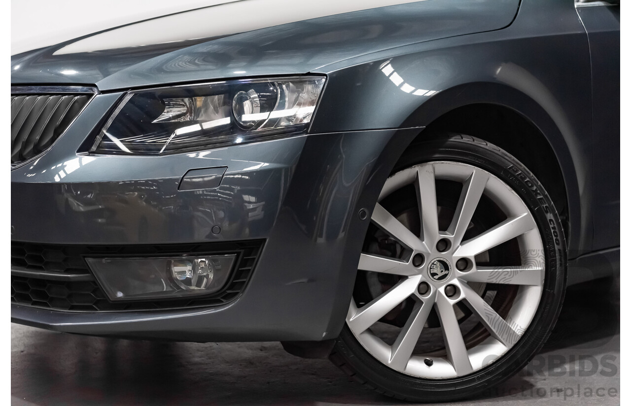 6/2015 Skoda Octavia 103 TSI Elegance NE MY15 4d Wagon Metallic Grey Turbo 1.4L