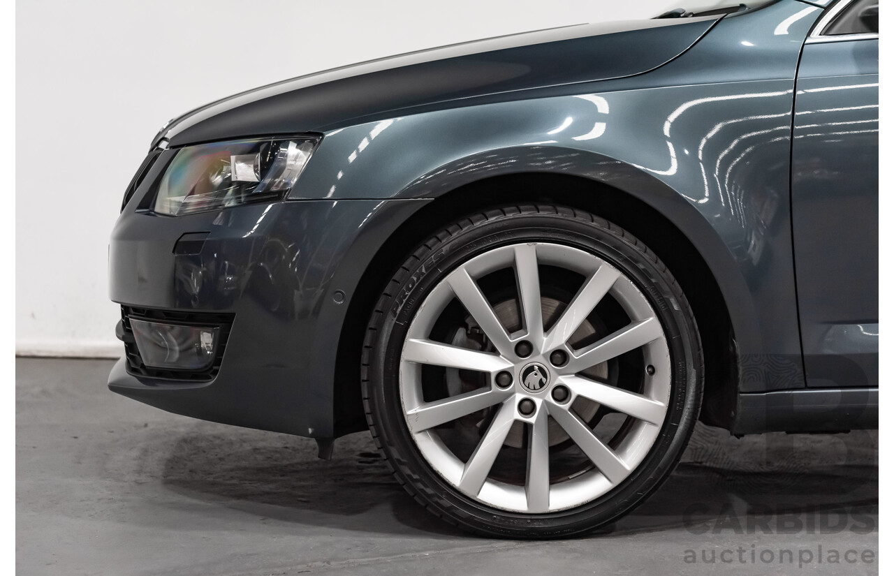 6/2015 Skoda Octavia 103 TSI Elegance NE MY15 4d Wagon Metallic Grey Turbo 1.4L