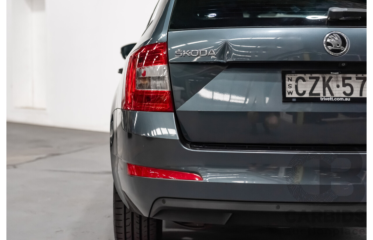 6/2015 Skoda Octavia 103 TSI Elegance NE MY15 4d Wagon Metallic Grey Turbo 1.4L