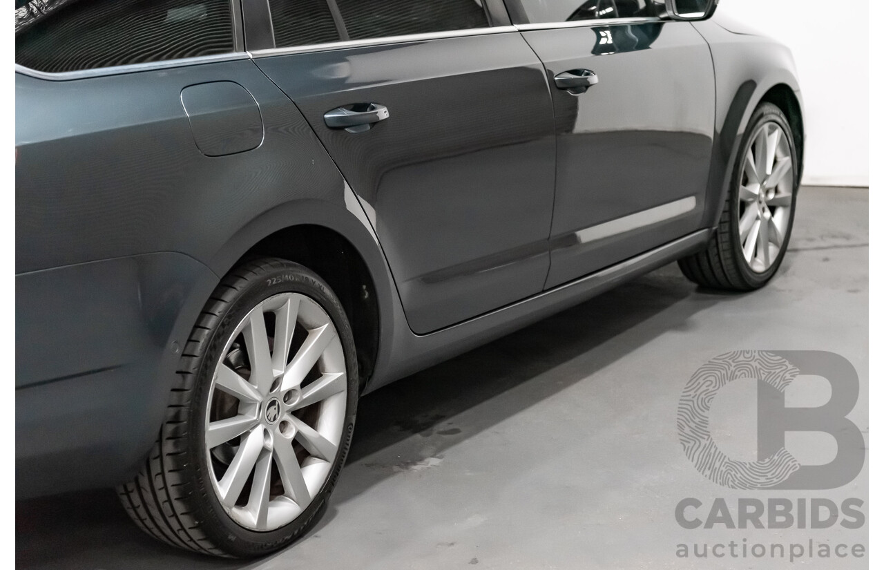 6/2015 Skoda Octavia 103 TSI Elegance NE MY15 4d Wagon Metallic Grey Turbo 1.4L