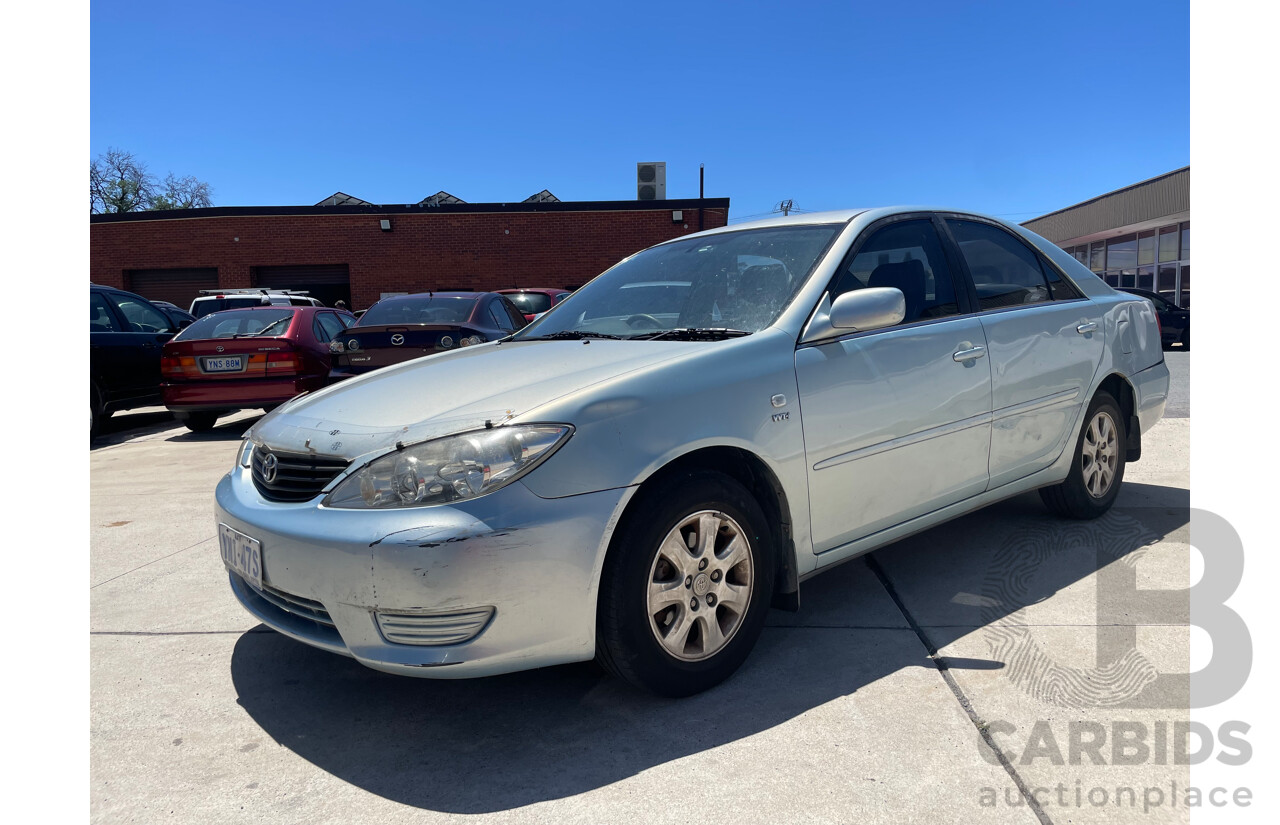 12/2005 Toyota Camry Altise Limited ACV36R 06 UPGRADE 4d Sedan Blue 2.4L