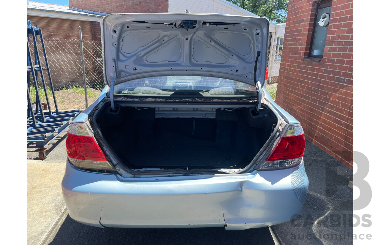 12/2005 Toyota Camry Altise Limited ACV36R 06 UPGRADE 4d Sedan Blue 2.4L