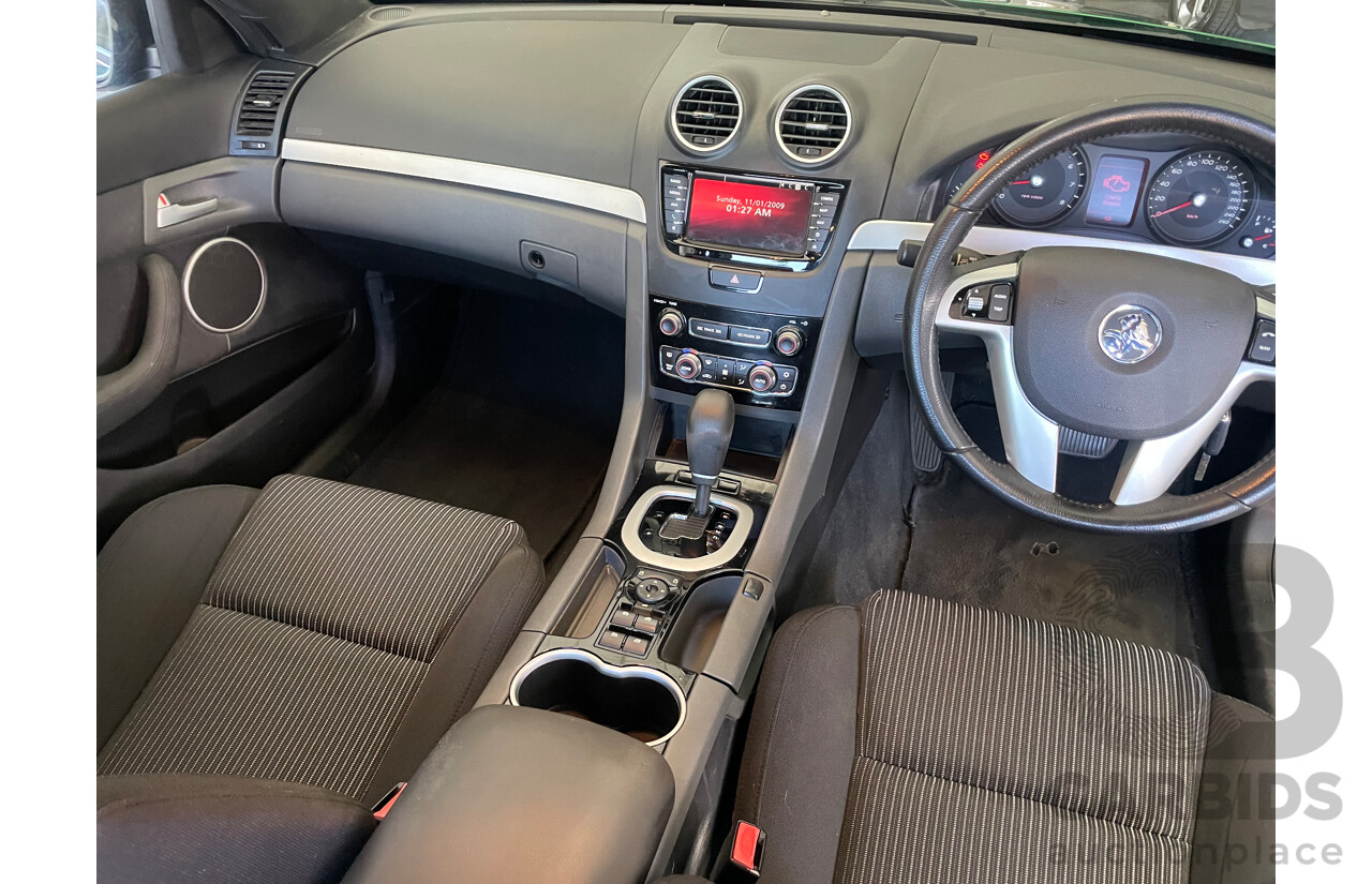 10/2010 Holden Commodore SV6 VE II 4d Sedan Green 3.6L