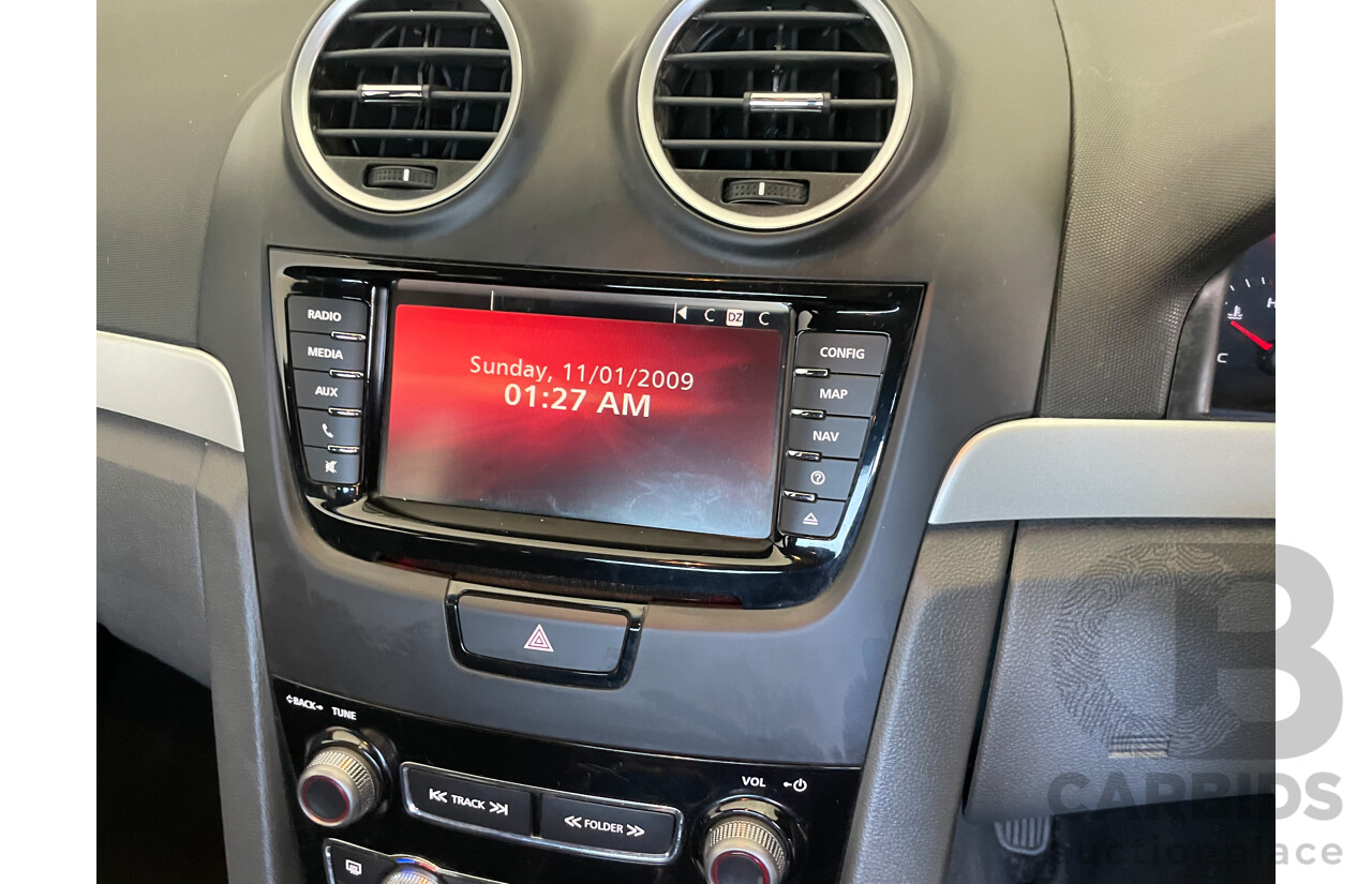 10/2010 Holden Commodore SV6 VE II 4d Sedan Green 3.6L