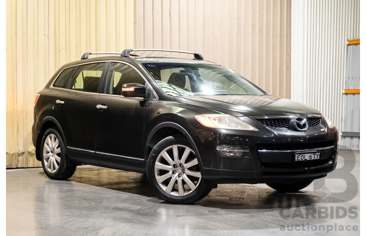 3/2008 Mazda Cx-9 Luxury (4x4) 4d Wagon Metallic Black V6 3.7L - 7 Seater