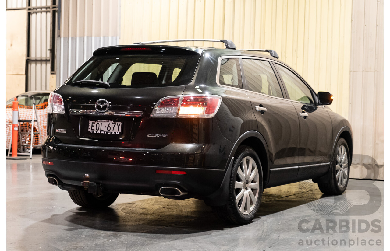 3/2008 Mazda Cx-9 Luxury (4x4) 4d Wagon Metallic Black V6 3.7L - 7 Seater