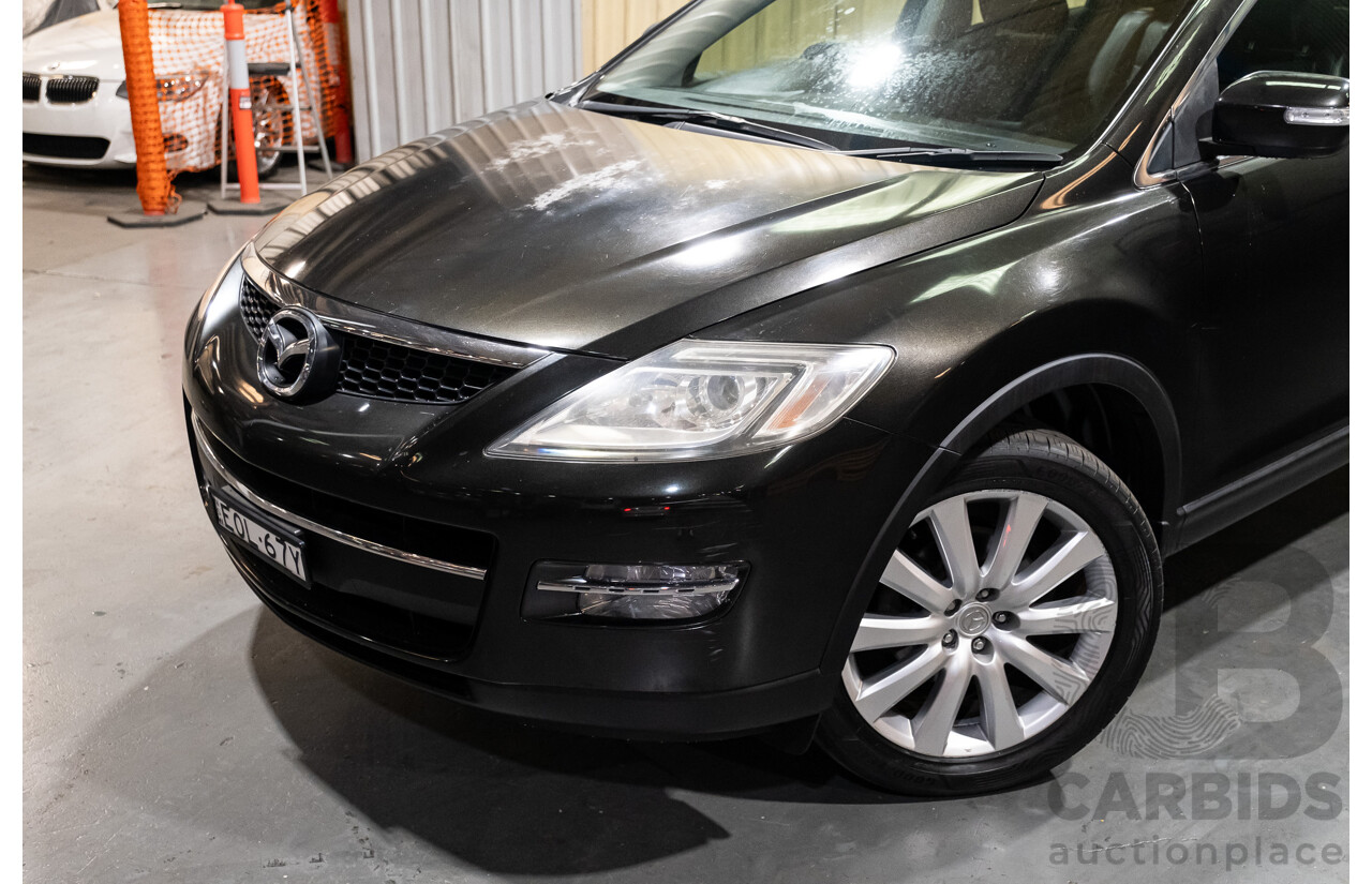 3/2008 Mazda Cx-9 Luxury (4x4) 4d Wagon Metallic Black V6 3.7L - 7 Seater