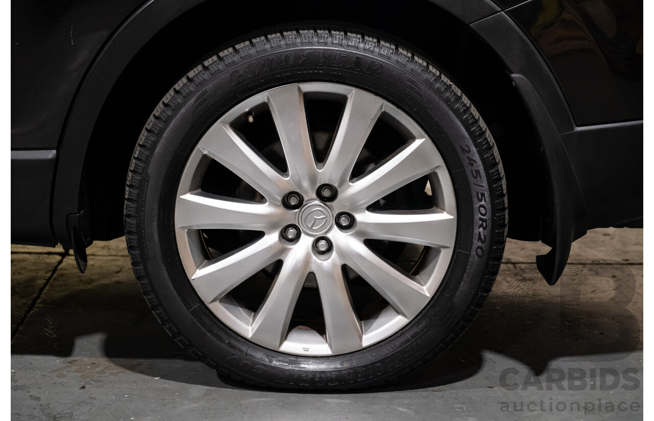 3/2008 Mazda Cx-9 Luxury (4x4) 4d Wagon Metallic Black V6 3.7L - 7 Seater