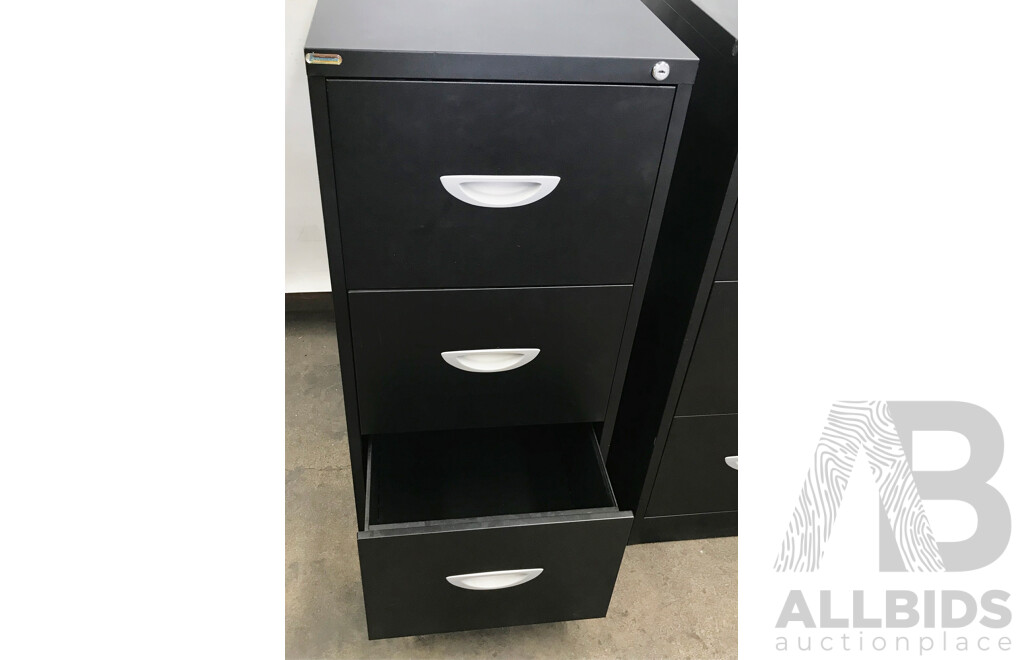 Endurance 3 Drawer Filing Cabinet - Lot of 2