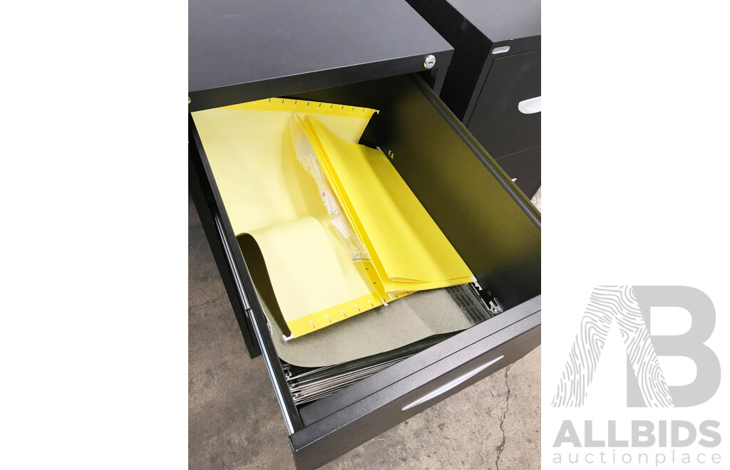 Endurance 3 Drawer Filing Cabinet - Lot of 2