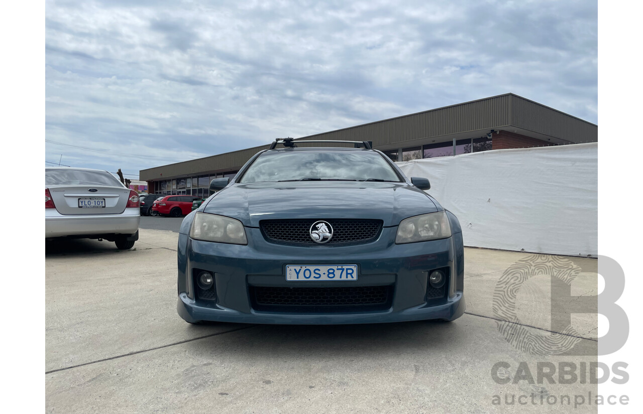 7/2009 Holden Commodore SV6 VE MY09.5 4d Sportwagon Blue 3.6L