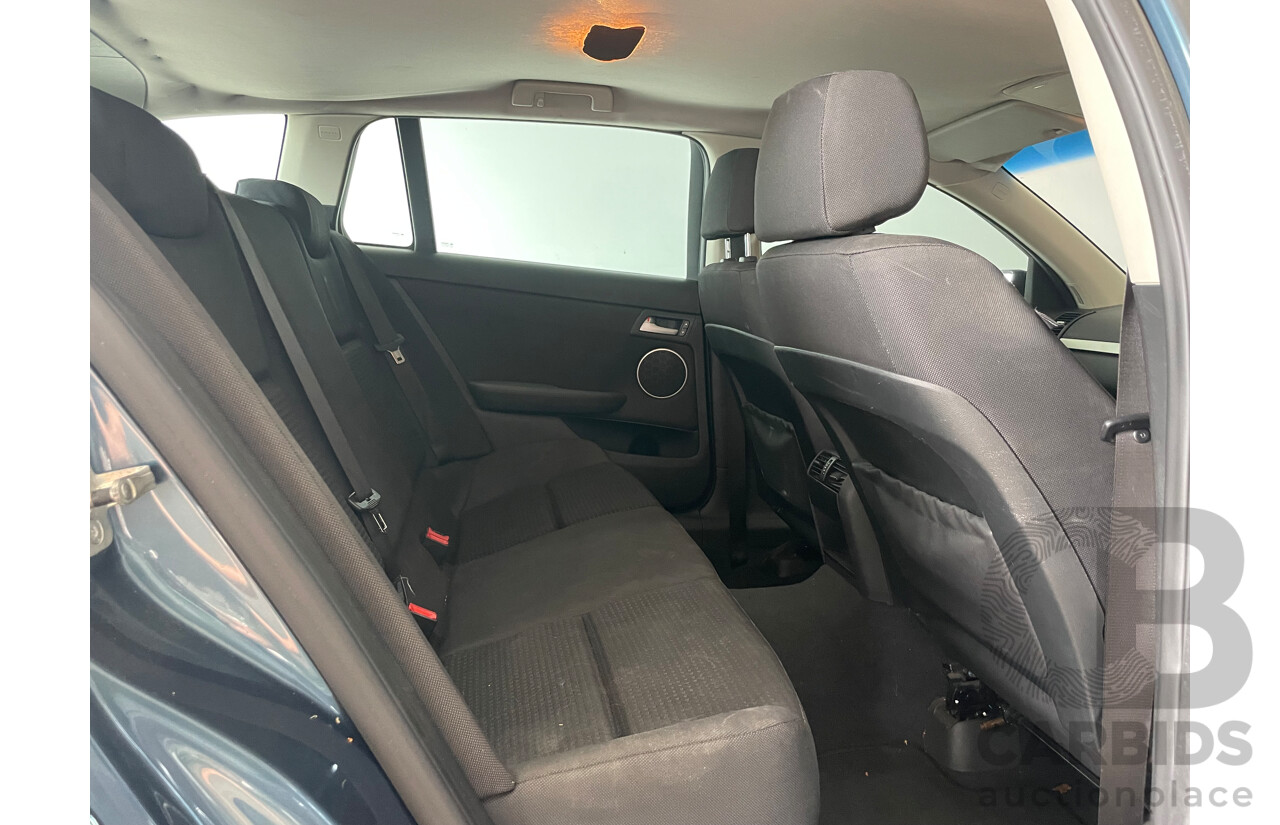 7/2009 Holden Commodore SV6 VE MY09.5 4d Sportwagon Blue 3.6L