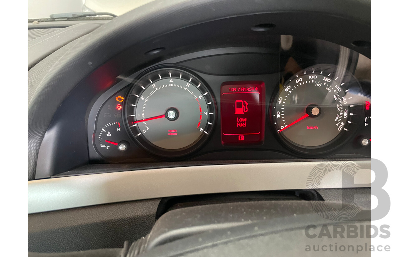 7/2009 Holden Commodore SV6 VE MY09.5 4d Sportwagon Blue 3.6L