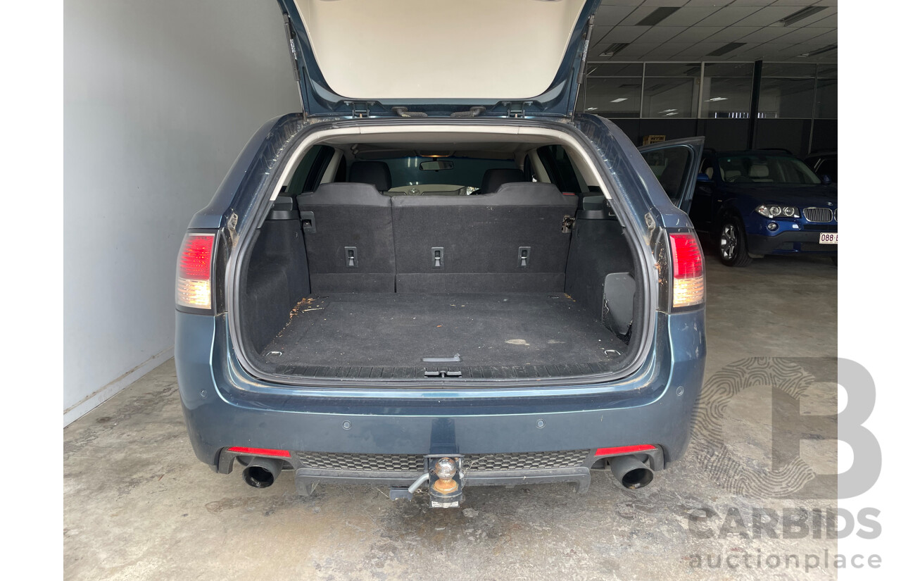 7/2009 Holden Commodore SV6 VE MY09.5 4d Sportwagon Blue 3.6L