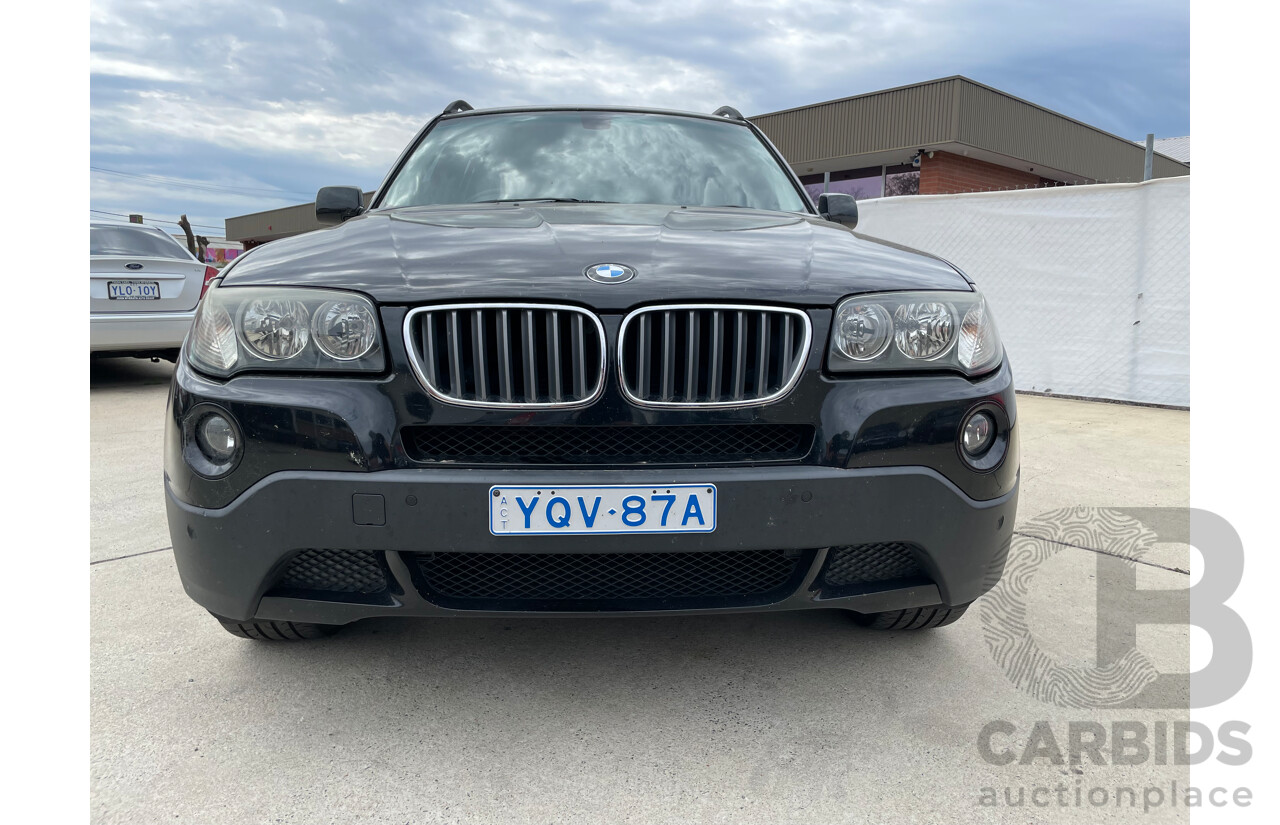 2/2007 Bmw X3 3.0si E83 MY07 4d Wagon Black 3.0L