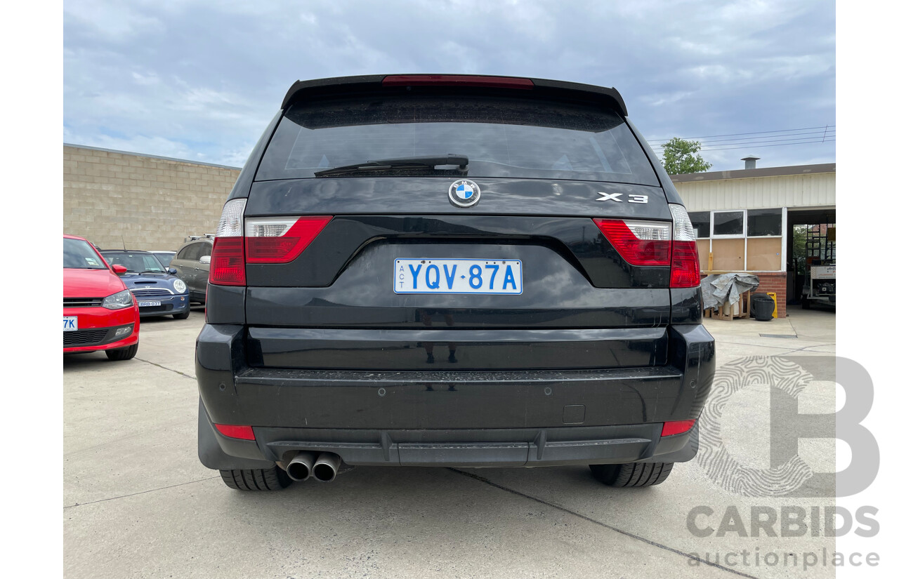 2/2007 Bmw X3 3.0si E83 MY07 4d Wagon Black 3.0L