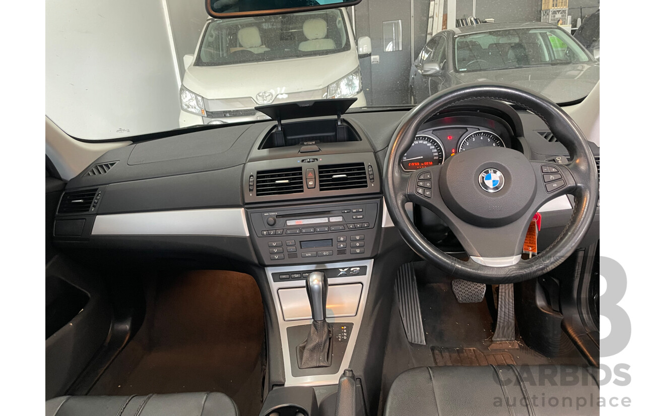 2/2007 Bmw X3 3.0si E83 MY07 4d Wagon Black 3.0L