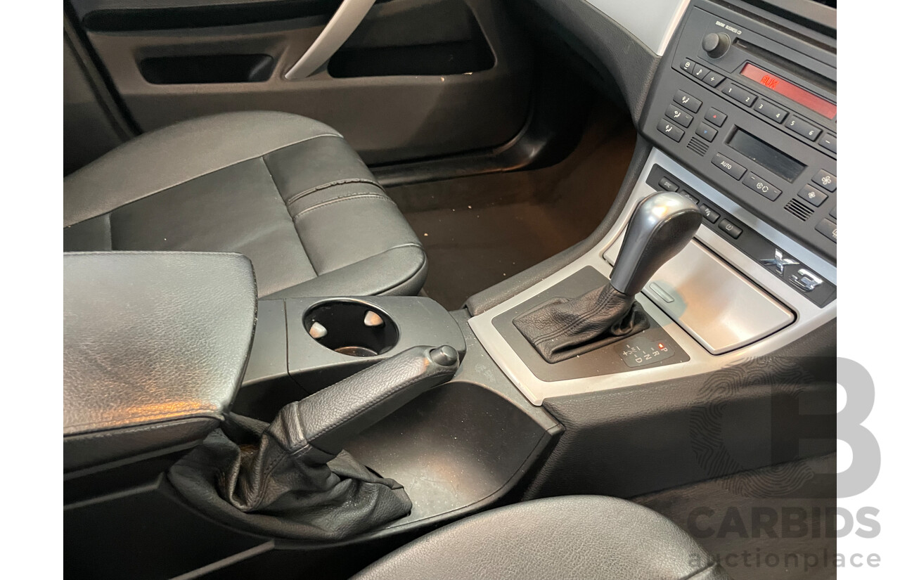 2/2007 Bmw X3 3.0si E83 MY07 4d Wagon Black 3.0L