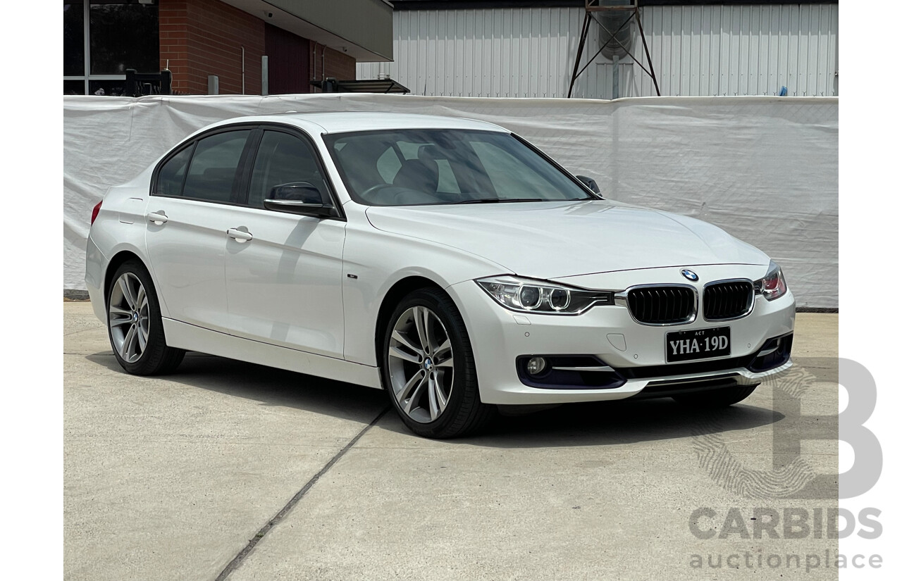 9/2012 Bmw 3 28i Sport LINE F30 4d Sedan White 2.0L