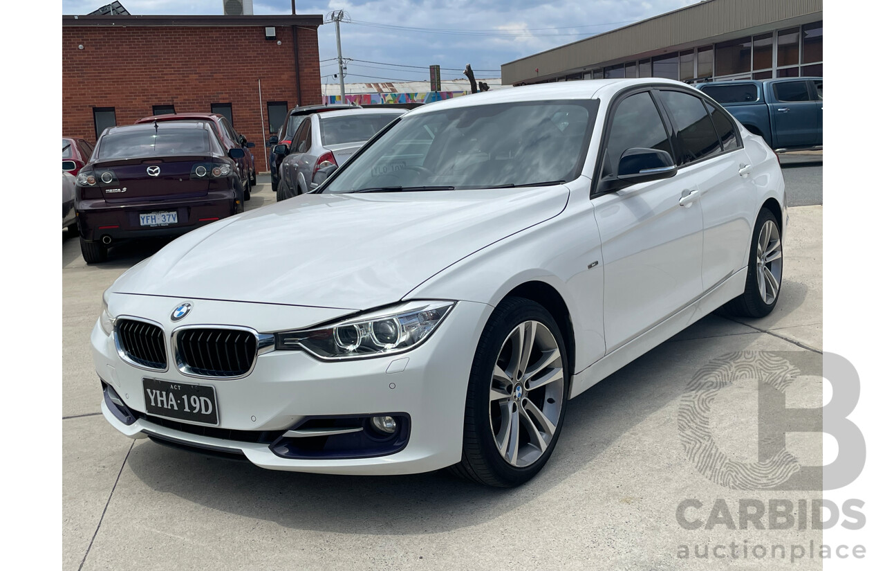 9/2012 Bmw 3 28i Sport LINE F30 4d Sedan White 2.0L