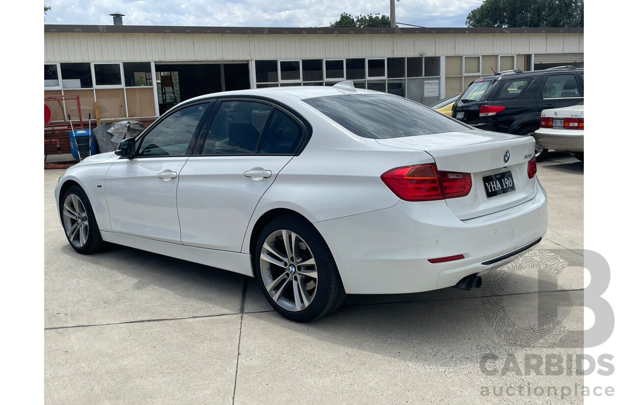 9/2012 Bmw 3 28i Sport LINE F30 4d Sedan White 2.0L