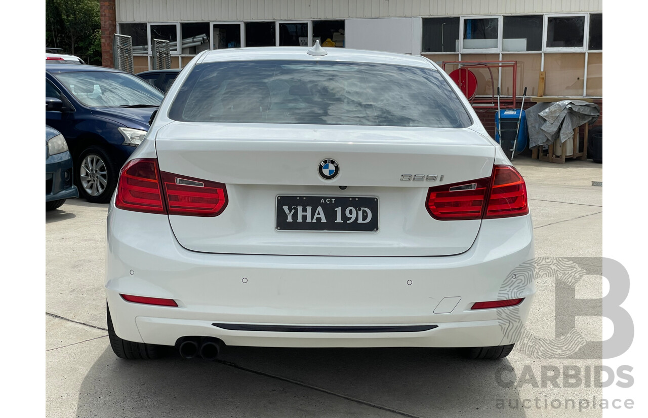 9/2012 Bmw 3 28i Sport LINE F30 4d Sedan White 2.0L