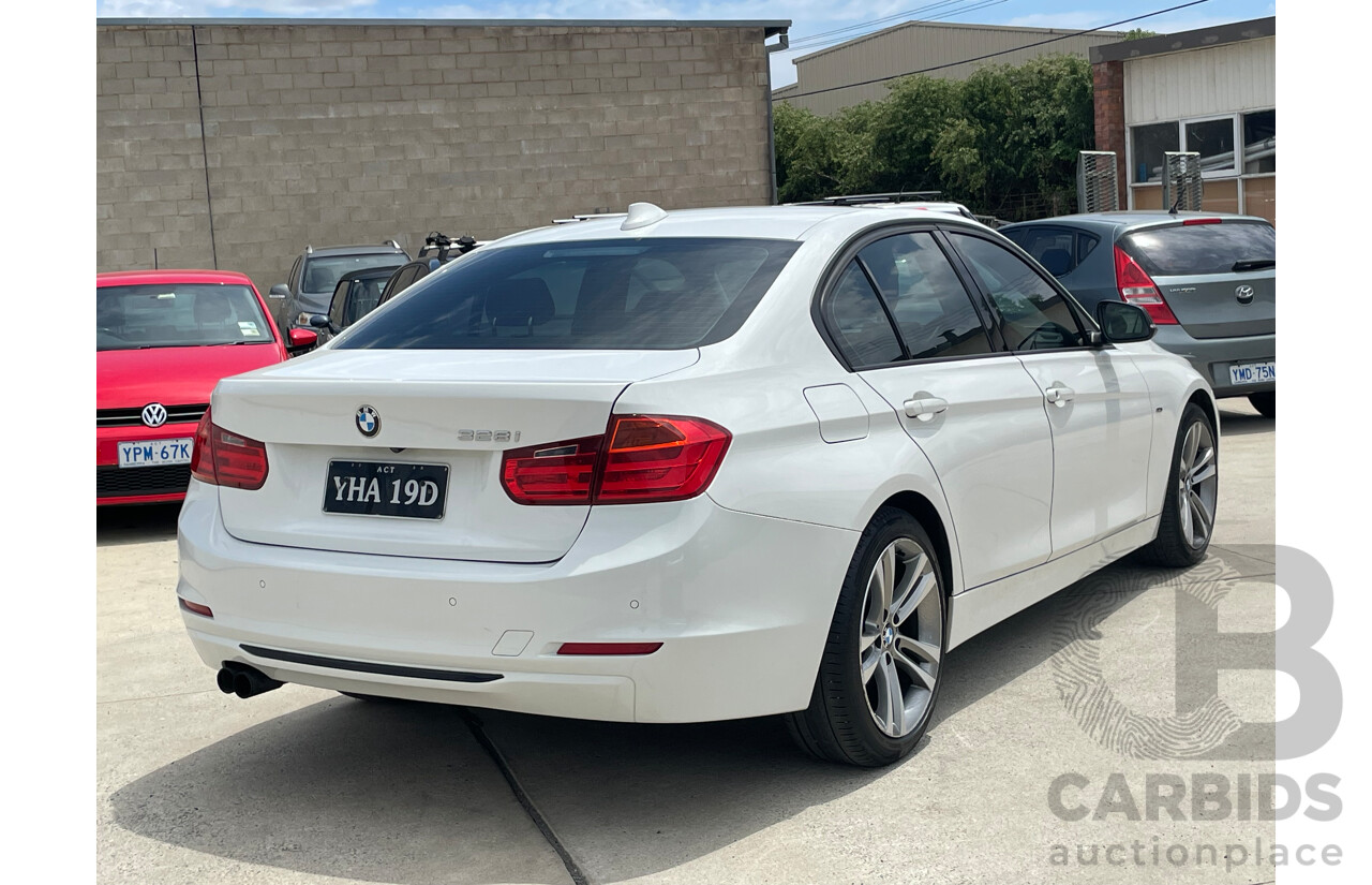9/2012 Bmw 3 28i Sport LINE F30 4d Sedan White 2.0L