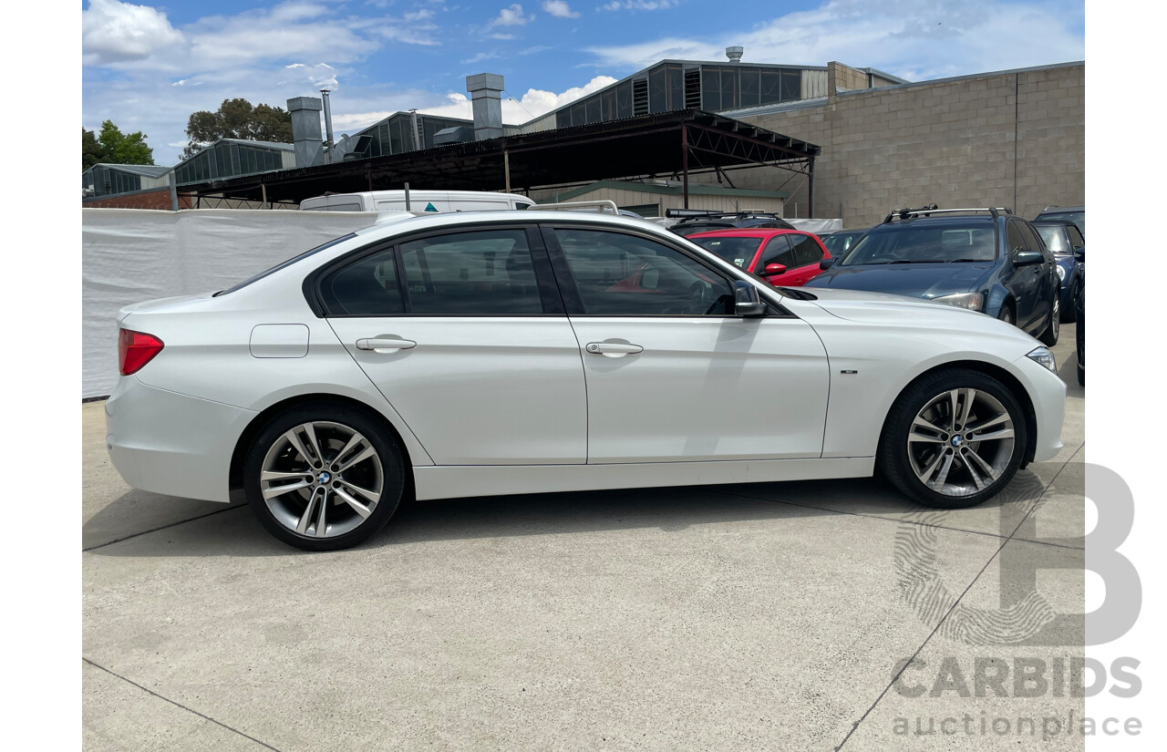 9/2012 Bmw 3 28i Sport LINE F30 4d Sedan White 2.0L