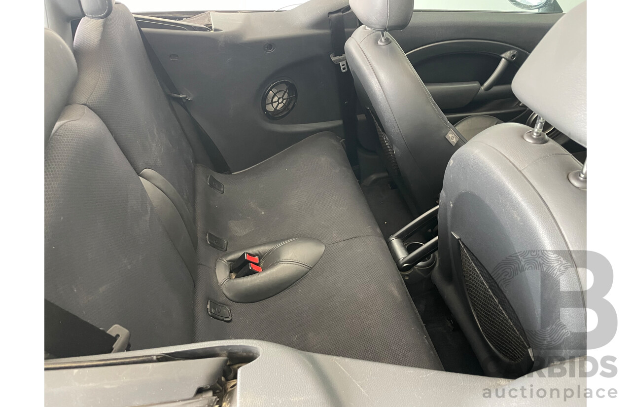 2/2006 Mini Cooper S R50 2d Cabriolet Cool Blue Metallic 1.6L