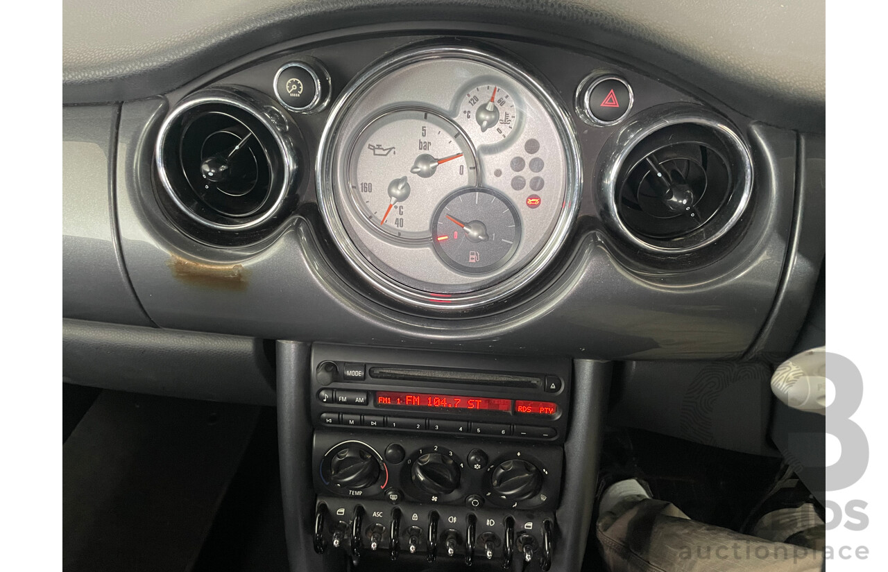 2/2006 Mini Cooper S R50 2d Cabriolet Cool Blue Metallic 1.6L