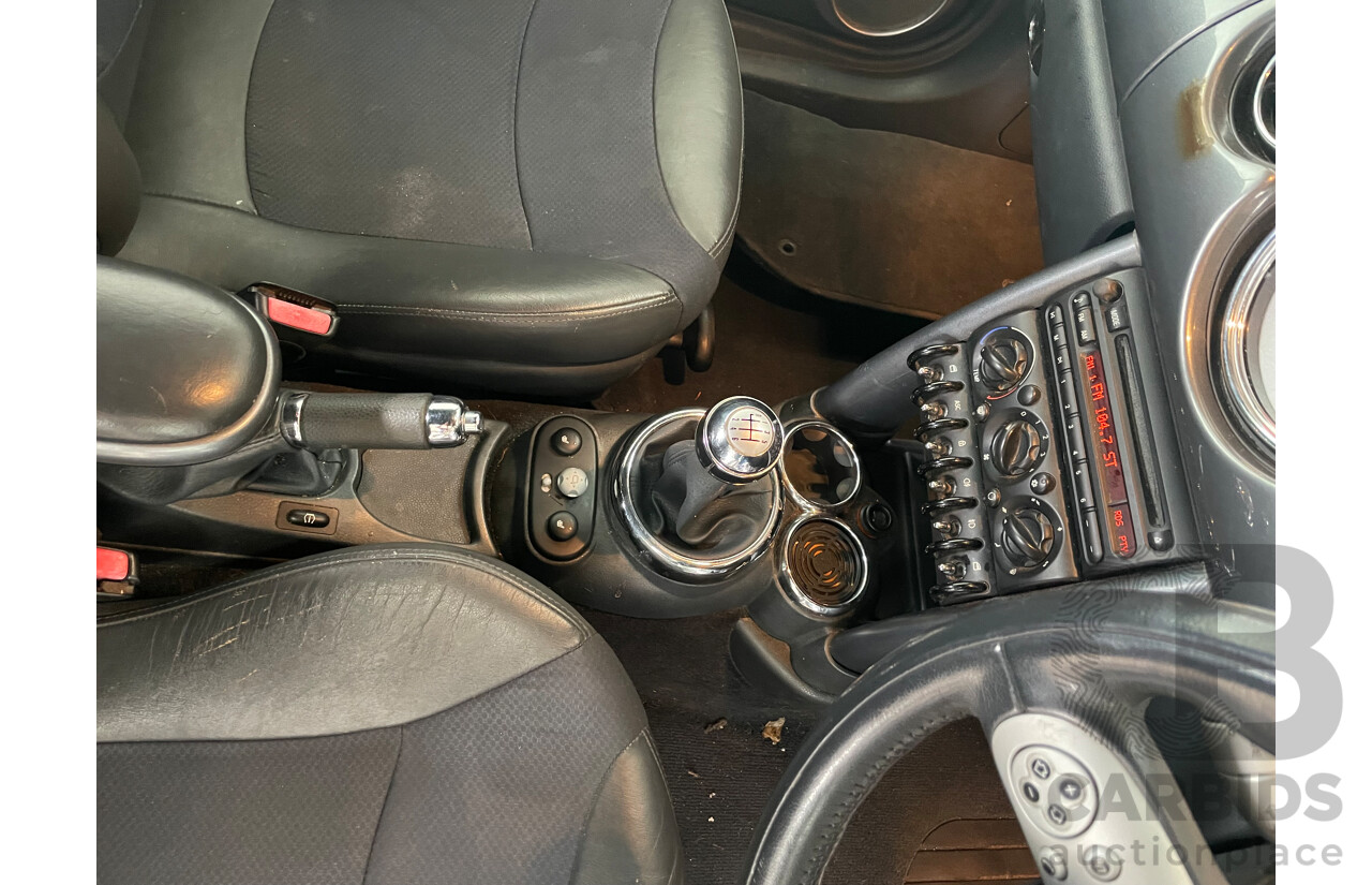 2/2006 Mini Cooper S R50 2d Cabriolet Cool Blue Metallic 1.6L