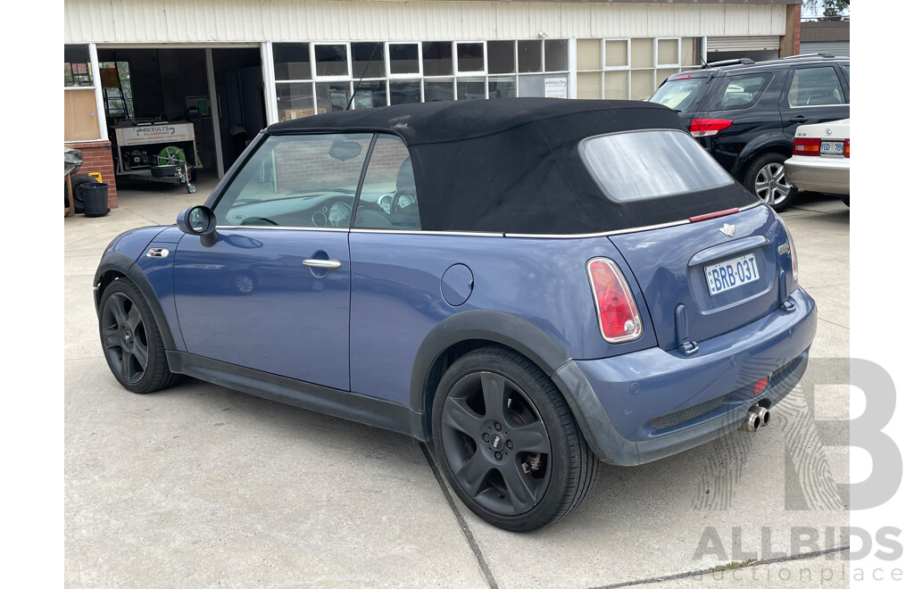 2/2006 Mini Cooper S R50 2d Cabriolet - Lot 1504727 | CARBIDS