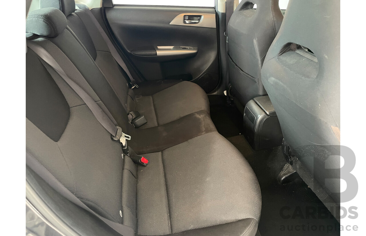 1/2009 Subaru Impreza RS (awd) MY09 5d Hatchback Grey 2.0L