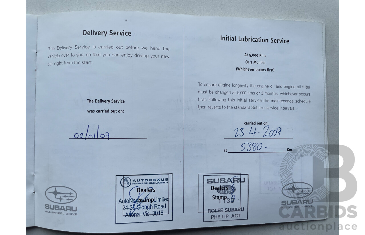 1/2009 Subaru Impreza RS (awd) MY09 5d Hatchback Grey 2.0L