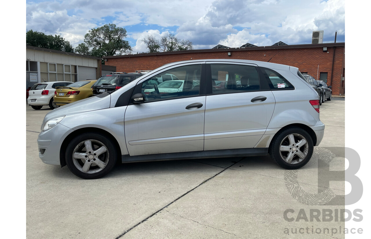 1/2008 Mercedes-Benz B200  245 08 UPGRADE 5d Hatchback Silver 2.0L