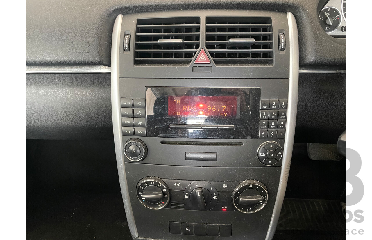 1/2008 Mercedes-Benz B200  245 08 UPGRADE 5d Hatchback Silver 2.0L