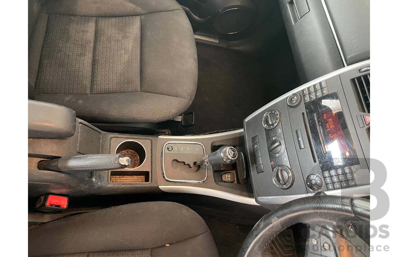 1/2008 Mercedes-Benz B200  245 08 UPGRADE 5d Hatchback Silver 2.0L