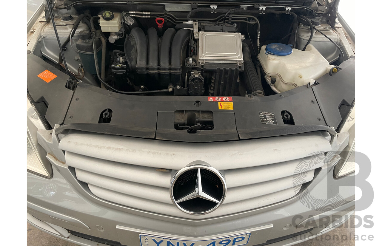 1/2008 Mercedes-Benz B200  245 08 UPGRADE 5d Hatchback Silver 2.0L