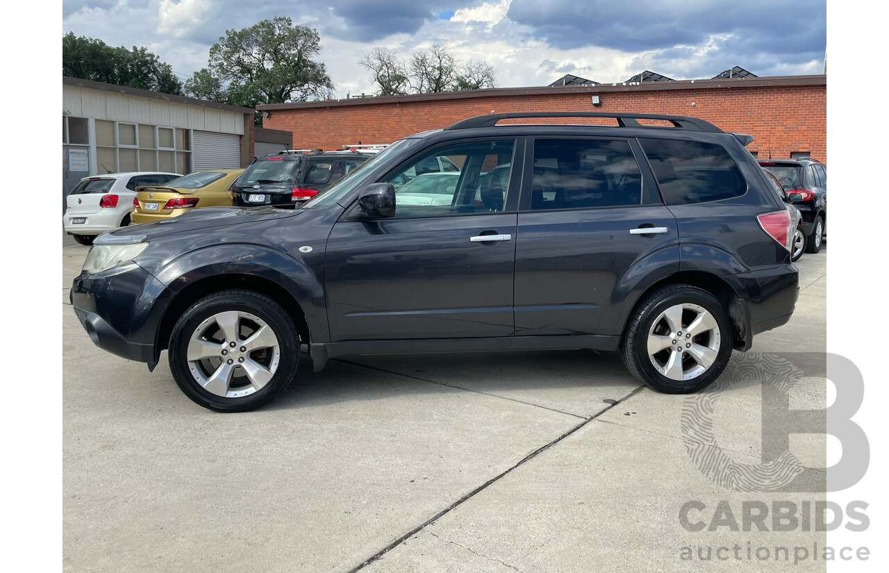 2/2009 Subaru Forester XT Premium MY10 4d Wagon Black 2.5L