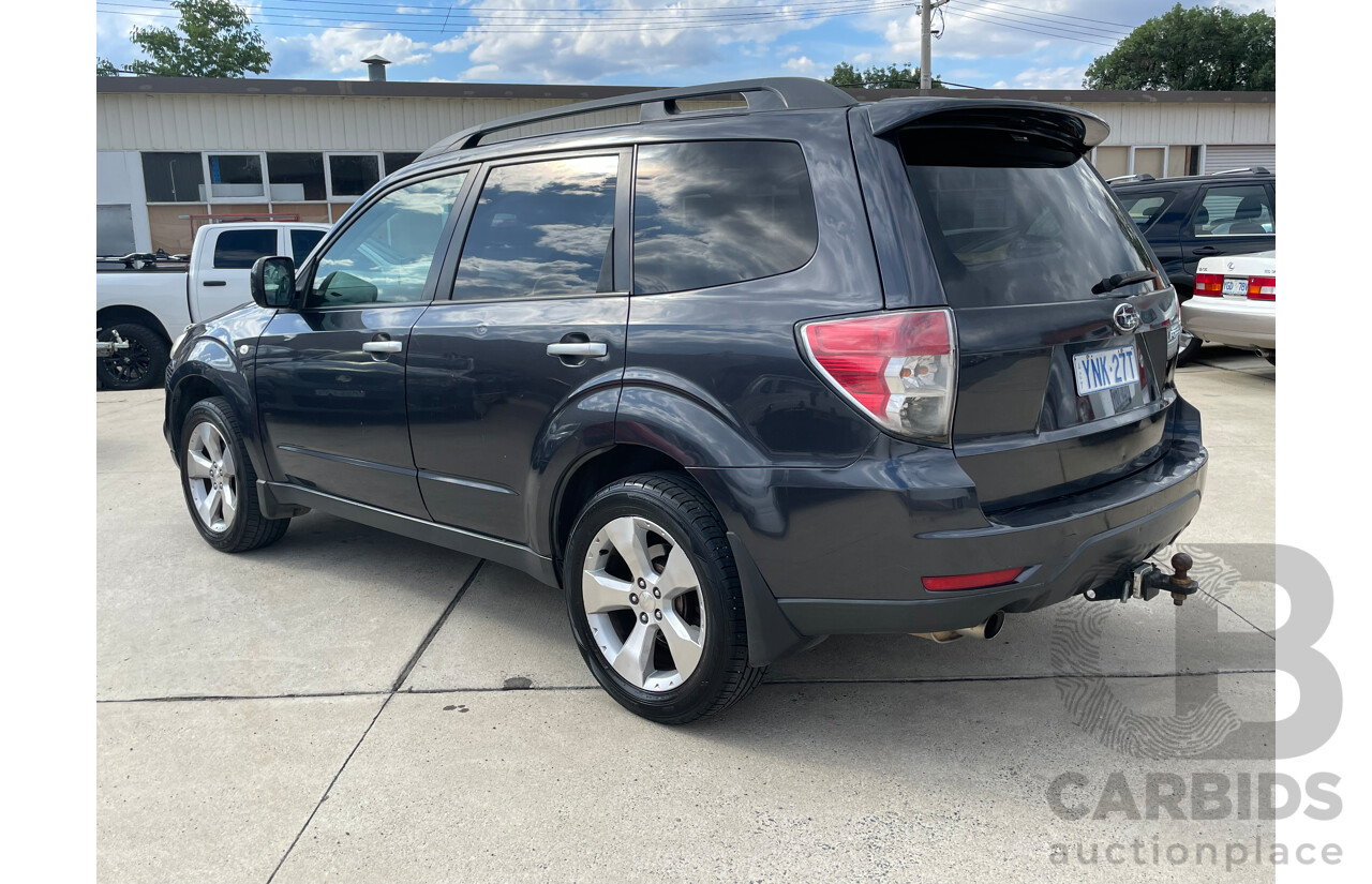 2/2009 Subaru Forester XT Premium MY10 4d Wagon Black 2.5L
