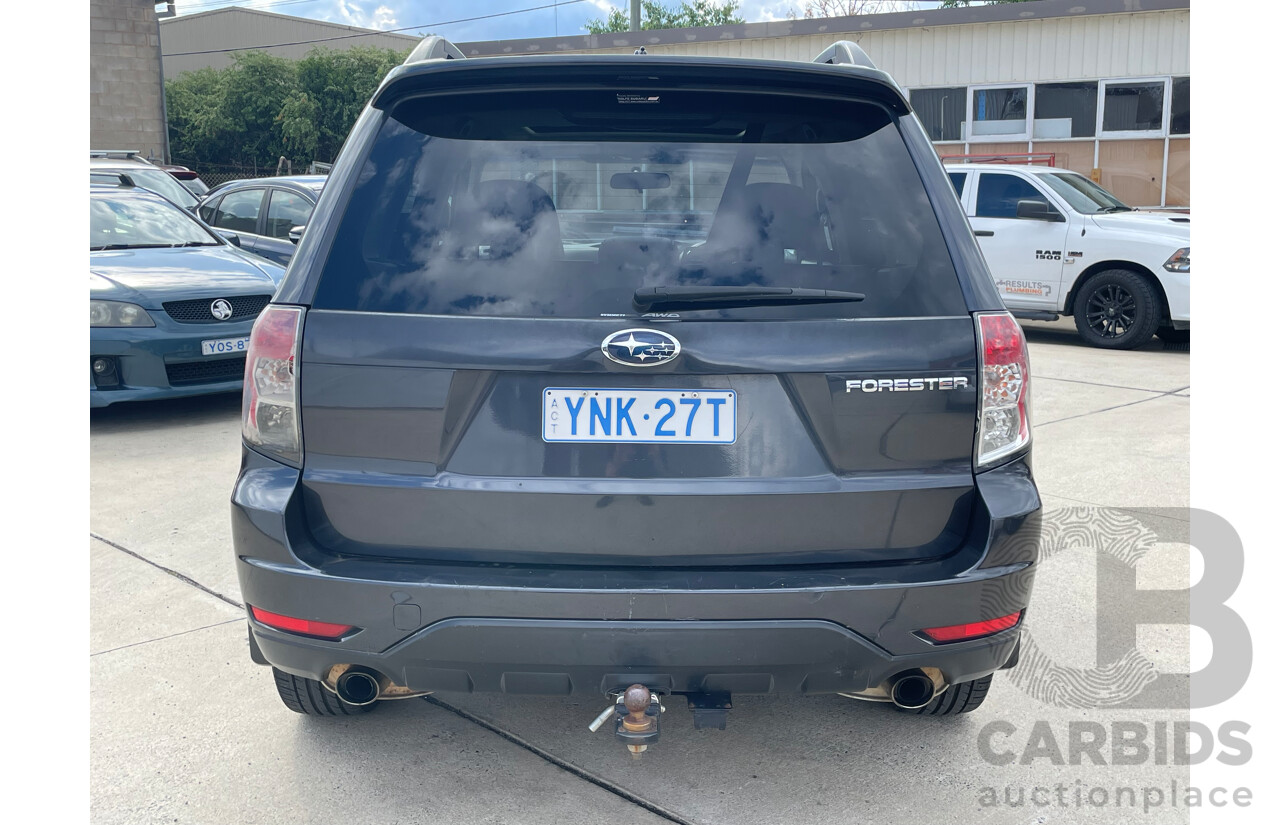 2/2009 Subaru Forester XT Premium MY10 4d Wagon Black 2.5L