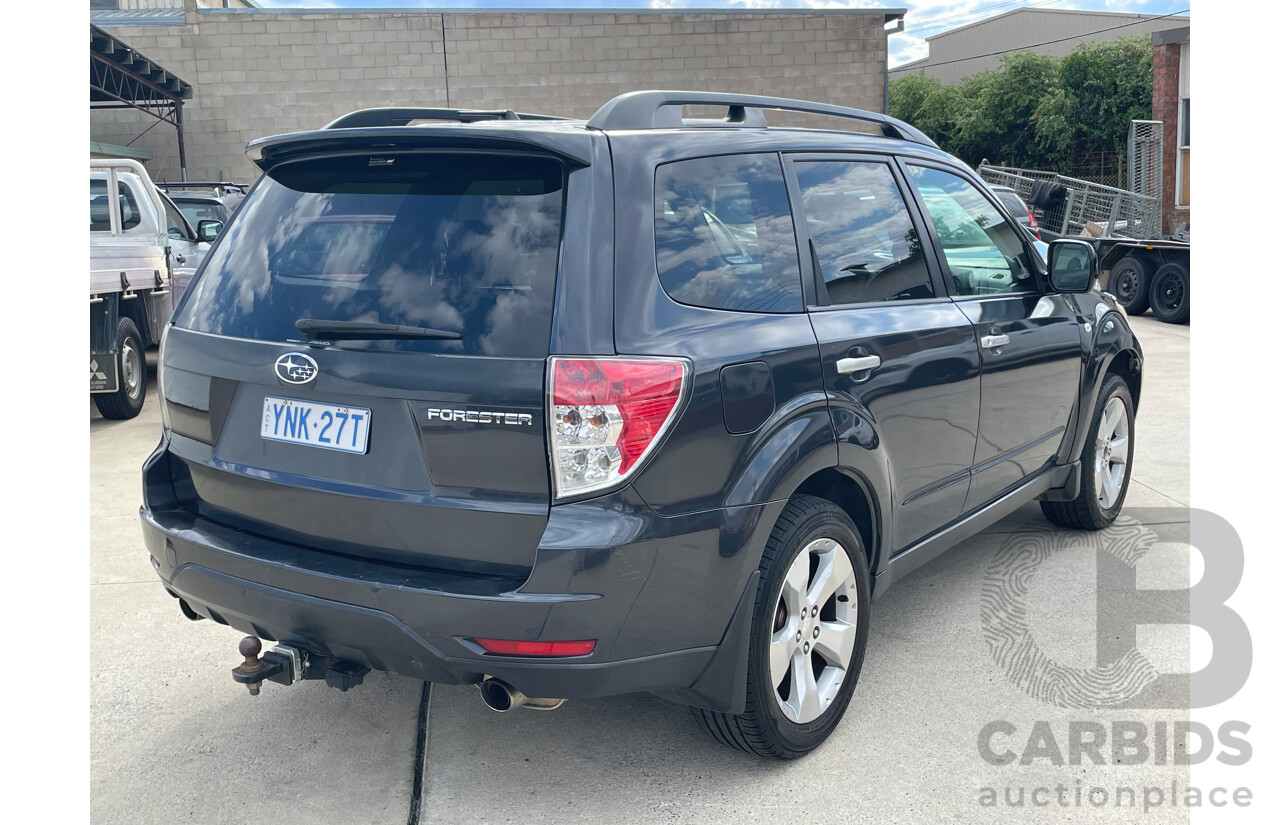 2/2009 Subaru Forester XT Premium MY10 4d Wagon Black 2.5L