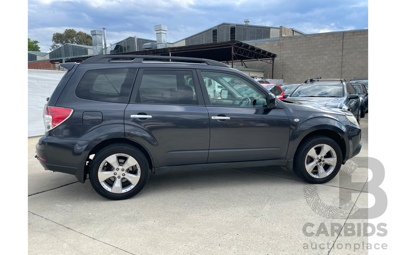 2/2009 Subaru Forester XT Premium MY10 4d Wagon Black 2.5L