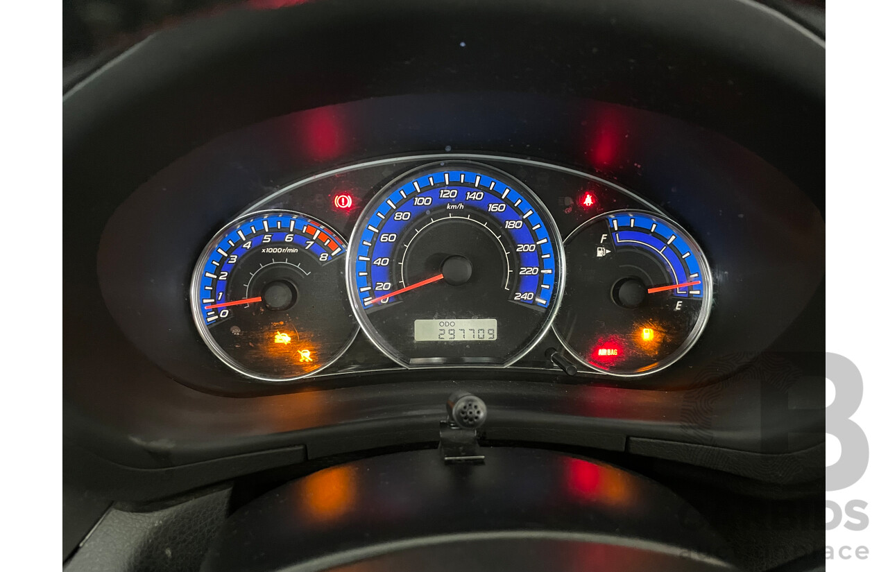 2/2009 Subaru Forester XT Premium MY10 4d Wagon Black 2.5L