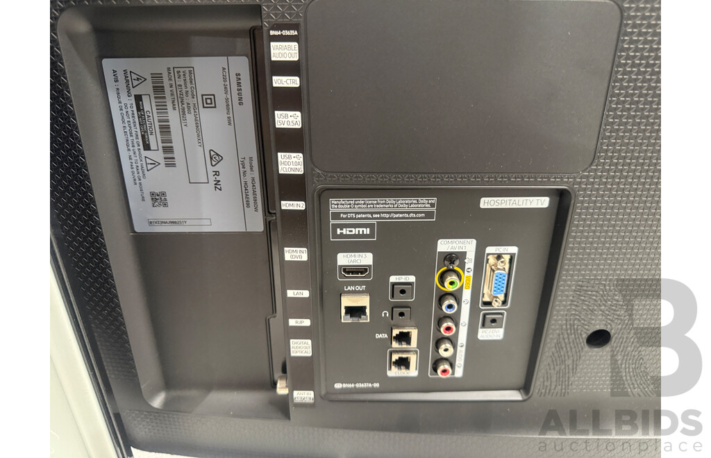 Samsung HG43AE690DW 43-Inch, Full HD Smart Hospitality TV